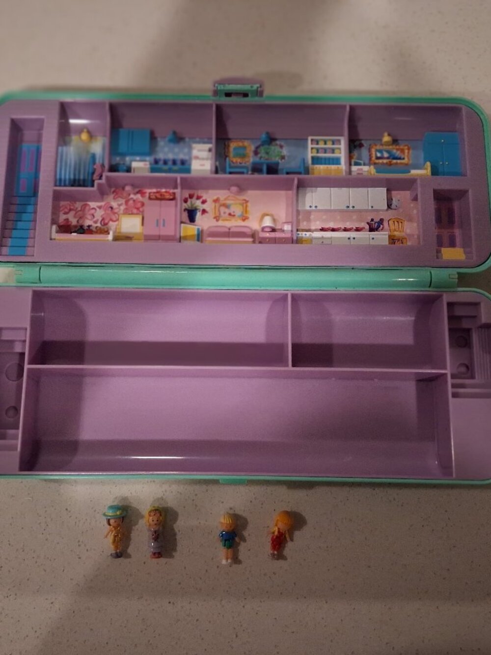 1990 Polly Pocket Apartment Pencil Case